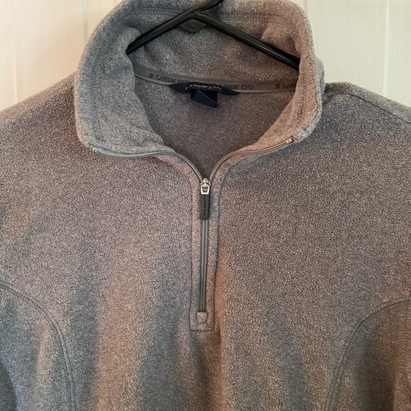 Lands’End gray pullover - Picture 2 of 5